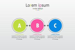 zeitachse infografik vorlage präsentation geschäftsidee mit symbolen, optionen oder schritten. Infografiken für Geschäftsideen können für Datengrafiken, Flussdiagramme, Websites, Banner verwendet werden. vektor