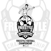 freestyle fotbollsmästerskap.eps vektor