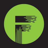 fd fd-Buchstaben-Logo-Design in schwarzen Farben. kreative moderne Buchstaben-Vektor-Symbol-Logo-Illustration. vektor