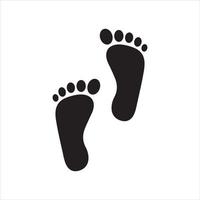 Symbol für Fußabdrücke