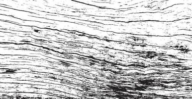 Holzstruktur weiß und schwarz. Grunge-Sketch-Effekt. Crack Design Wand, Boden, altes Design.eps vektor