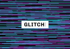 Abstrakt blå och lila digital glitch konst på mörk bakgrundsstruktur vektor