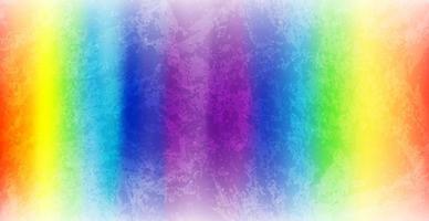 mehrfarbiger Regenbogen abstrakte texturierte Grunge-Hintergrundvorlage - Vektor