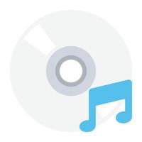 Musik-CD-Konzepte vektor