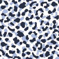leopardskinn seamless mönster konsistens. abstrakt djurpäls tapeter. vektor
