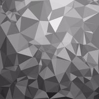 Svart polygonalmosaik bakgrund, kreativa designmallar vektor