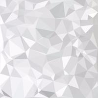 Gray White Polygonal Background, kreative Design-Schablonen vektor