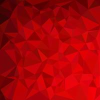 Roter polygonaler Mosaik-Hintergrund, kreative Design-Schablonen vektor