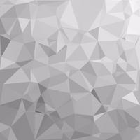 Gray White Polygonal Background, kreative Design-Schablonen vektor