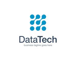 Datentechnik Logo Icon Vector