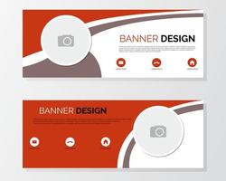 illustration vektor design av banner mall för företag