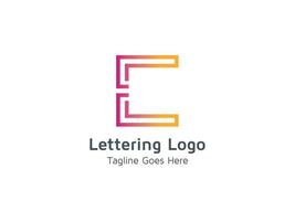 bokstaven c logotyp formgivningsmall typografi gratis vektor