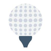 golfboll koncept vektor
