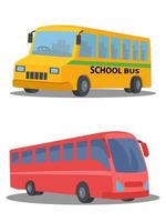 Bus-Set-Vektor-Clipart-Design vektor