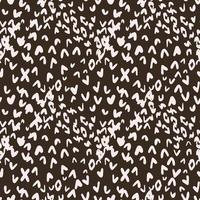 Tintenspritzer abstrakte zufällige Formen nahtloses Muster auf schwarzem Hintergrund. vektor