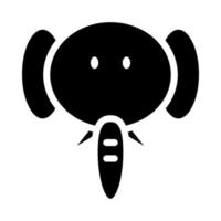 Elephant Icon ist eine sehr niedliche Tierikone mit einem minimalistischen, aber außergewöhnlichen Stil, die sich sehr gut für Anwendungsdesign und anderes Grafikdesign eignet. Es eignet sich auch für Designs mit Kindermotiven. vektor