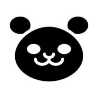 panda icon är en väldigt söt djurikon med en minimalistisk men extraordinär stil, mycket lämplig för applikationsdesign och annan grafisk design. den är också lämplig för design med barntema. vektor