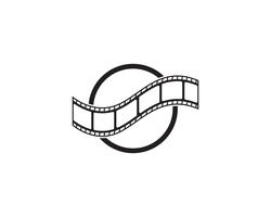 Filmstreifen Symbol Vektor-Illustration Vorlage