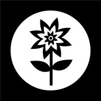 Blumen-Symbol vektor