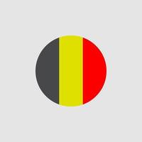 belgische Nationalflagge, offizielle Farben und Proportionen korrekt. Vektor-Illustration. Folge10. vektor