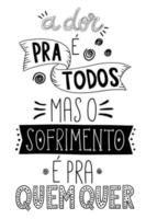 affisch på portugisiska. översättning från brasiliansk portugisiska - njut av stunden vektor