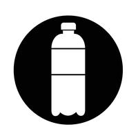 Wasserflasche-Symbol vektor