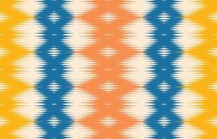 schöne ethnische abstrakte ikat-kunst. nahtloses muster in stammes-, volksstickerei und mexikanischem stil. aztekischer geometrischer kunstornamentdruck. design für teppich, tapete, kleidung, verpackung, stoff, abdeckung. vektor