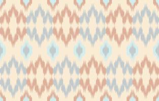 vacker etnisk ikat pastell. sömlösa mönster i tribal, folklig broderi och mexikansk stil. Aztekisk geometrisk konst prydnad print.design för matta, tapeter, kläder, omslag, tyg. vektor