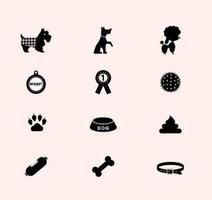 Hund Vektor Icons Pack