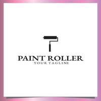 roller logotyp premium elegant mall vektor eps 10
