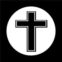 Religion-Kreuz-Symbol vektor