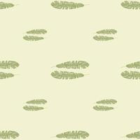 moderna bananblad sömlösa mönster med handritade tropiska tryck. fashionabla natur bakgrund. vektorillustration för säsongsbetonad textil. vektor