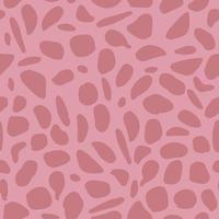 Nahtloses Giraffenmuster auf rosa Hintergrund. abstrakte Tiervorlage. vektor