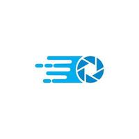 Shutter-Tech-Vektor, Technologie-Logo vektor