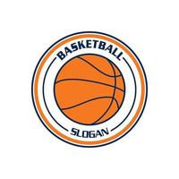 Basketball-Logo, Sport-Logo-Vektor vektor
