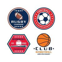 turnering emblem logotyp, sport emblem logotyp vektor