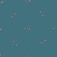 Ameisen nahtloses Muster. Insekten auf buntem Hintergrund. vektorillustration für textilien vektor