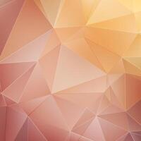 Rosa geometrischer Kristallhintergrund vektor