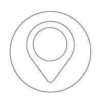 Mapping-Pin-Symbol vektor