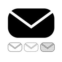 E-Mail-Mail-Symbol Vektor