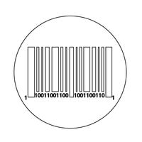 Barcode-Symbol vektor