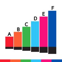 Geschäftsdaten-Diagramm-Symbol vektor