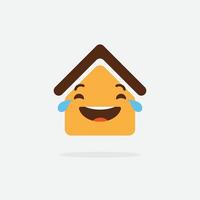 hus vektor ikon. hus emoji