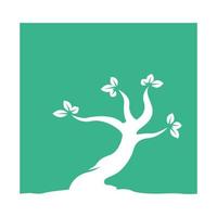 form pflanze kunst bonsai abstrakt logo symbol vektor icon illustration grafikdesign