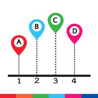 Geschäftsdaten-Diagramm-Symbol vektor