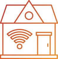 Smart-Home-Icon-Stil vektor