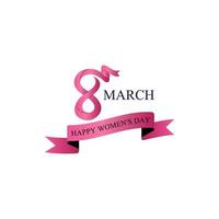 8 mars internationella kvinnodagen 4mp vektor
