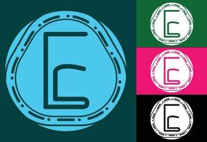 E-Brief-Logo und Icon-Design-Vorlage vektor