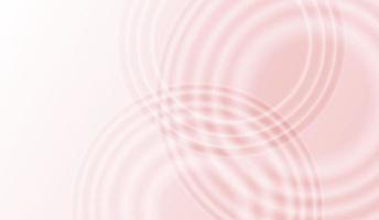 Nahaufnahme der rosafarbenen, transparenten, klaren, ruhigen Wasseroberflächenstruktur mit Spritzern und Blasen für den Hintergrund der kosmetischen Feuchtigkeitscreme. Vektordesign vektor