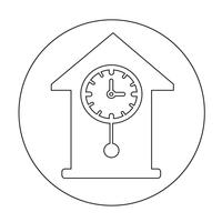 Zeichen der Zeit-Symbol vektor